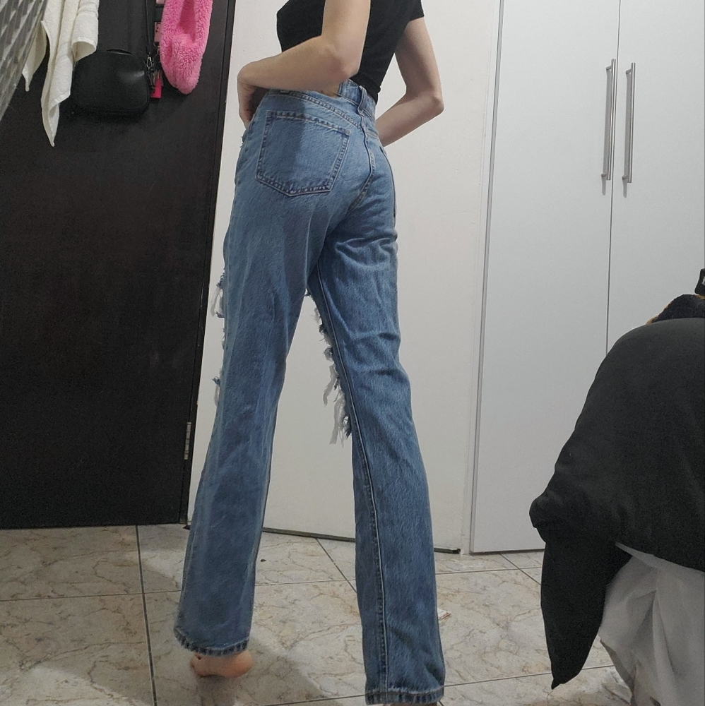Aeropostale 90s baggy jeans ripped
